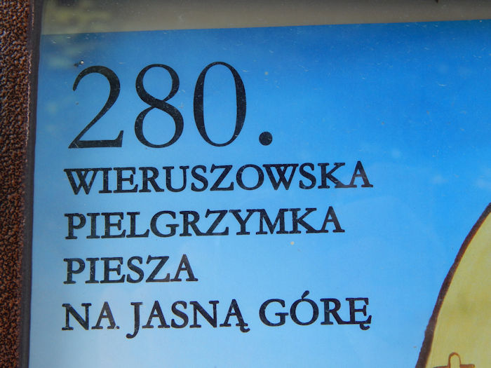 280 Wieruszowska Pielgrzymka